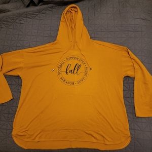 Women's fall hoodie 3x